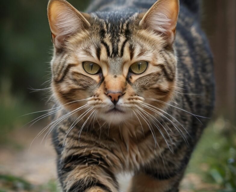 Gato fazendo xixi fora da caixa